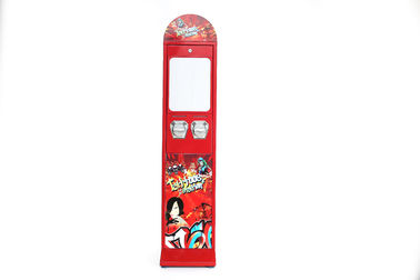 permanent tattoo vending machine 152cm 40kgs red metal PC  for game center